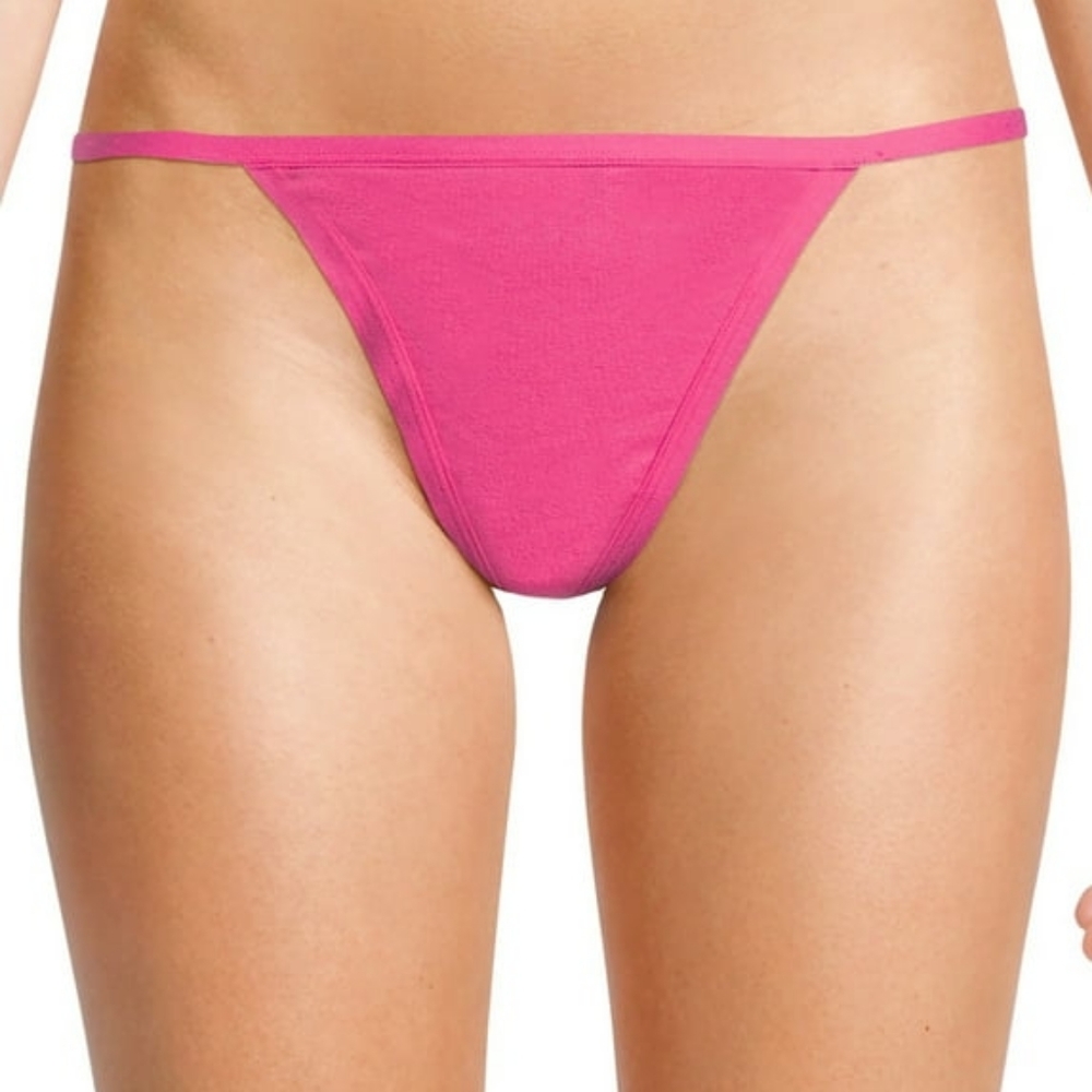 No Boundaries Juniors Cotton String Thong